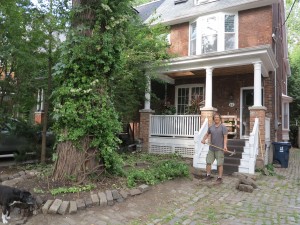 The job to remove the cobblestones is about to begin - July 2015.